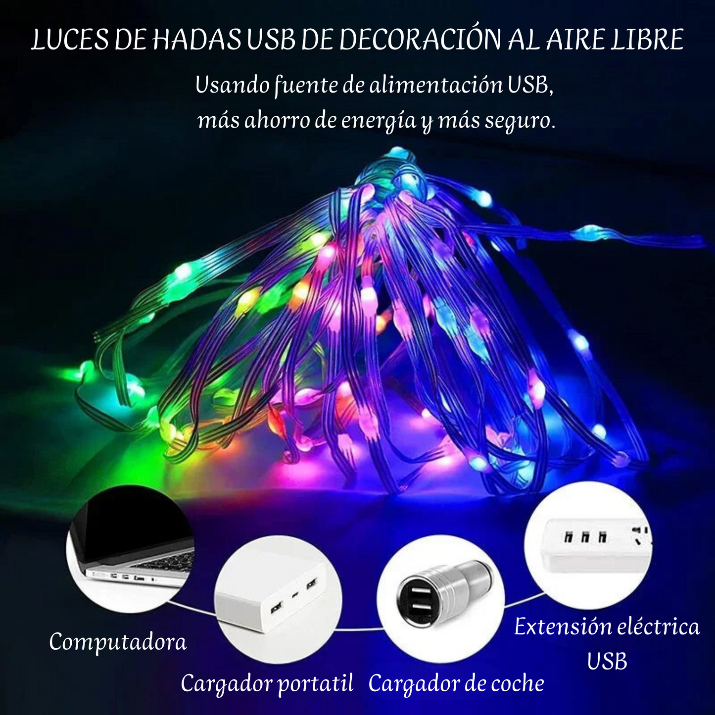 Guirnalda inteligente RGB LumiFest™