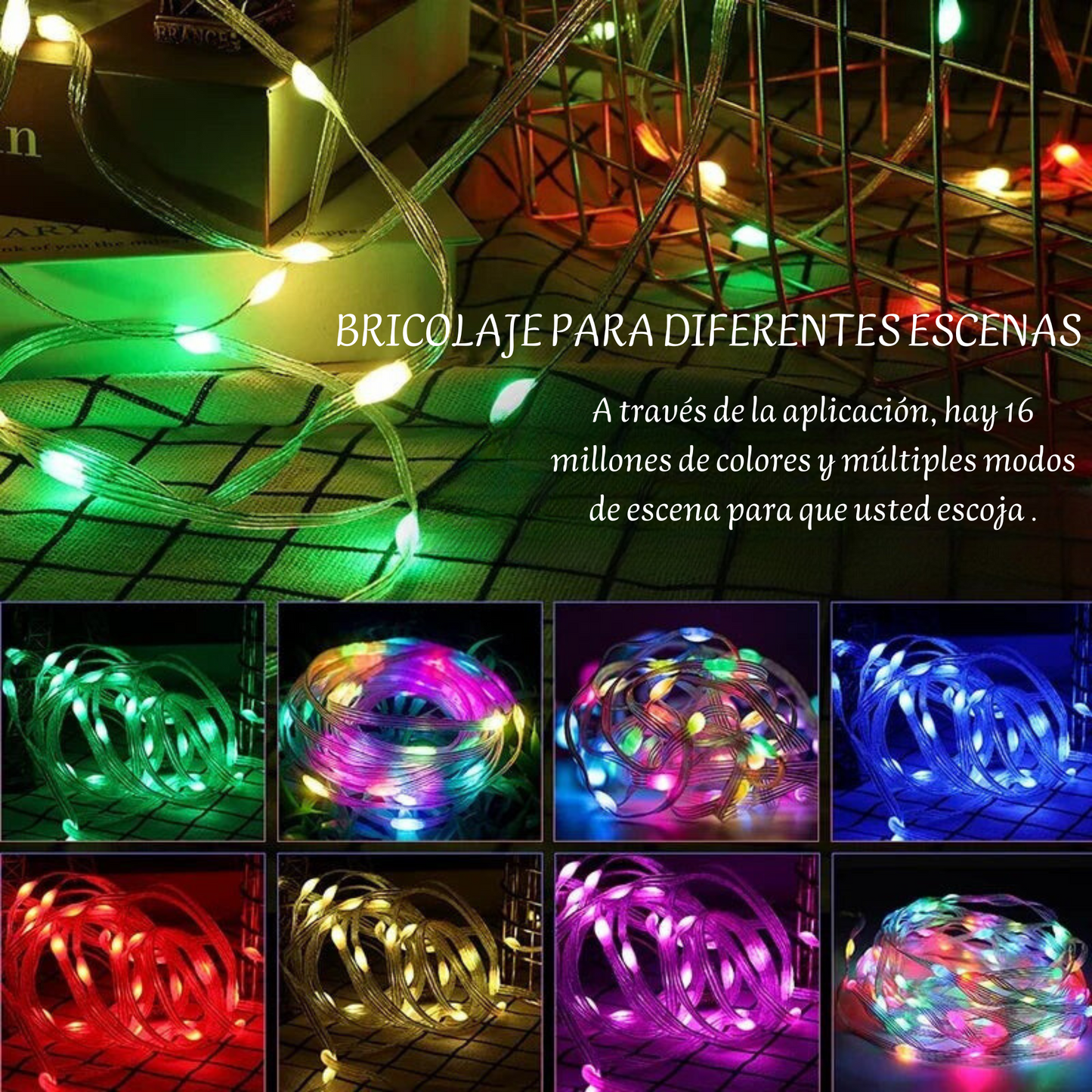 Guirnalda inteligente RGB LumiFest™